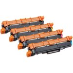 Huismerk Brother TN-243 Multipack - Zwart, Cyaan, Magenta en Geel