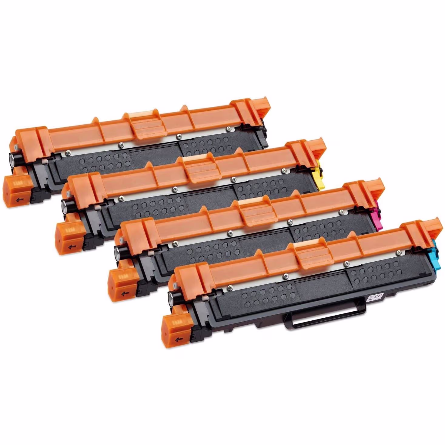 brother-tn-243 Huismerk Brother TN-243 Multipack - Zwart, Cyaan, Magenta en Geel - Afbeelding 1